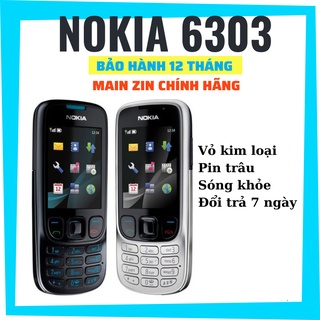 Điện thoại cổ Nokia 6303 chính hãng giá rẻ
