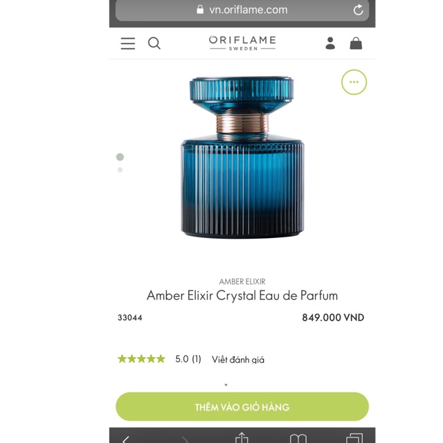 Nước hoa Amber Elixi