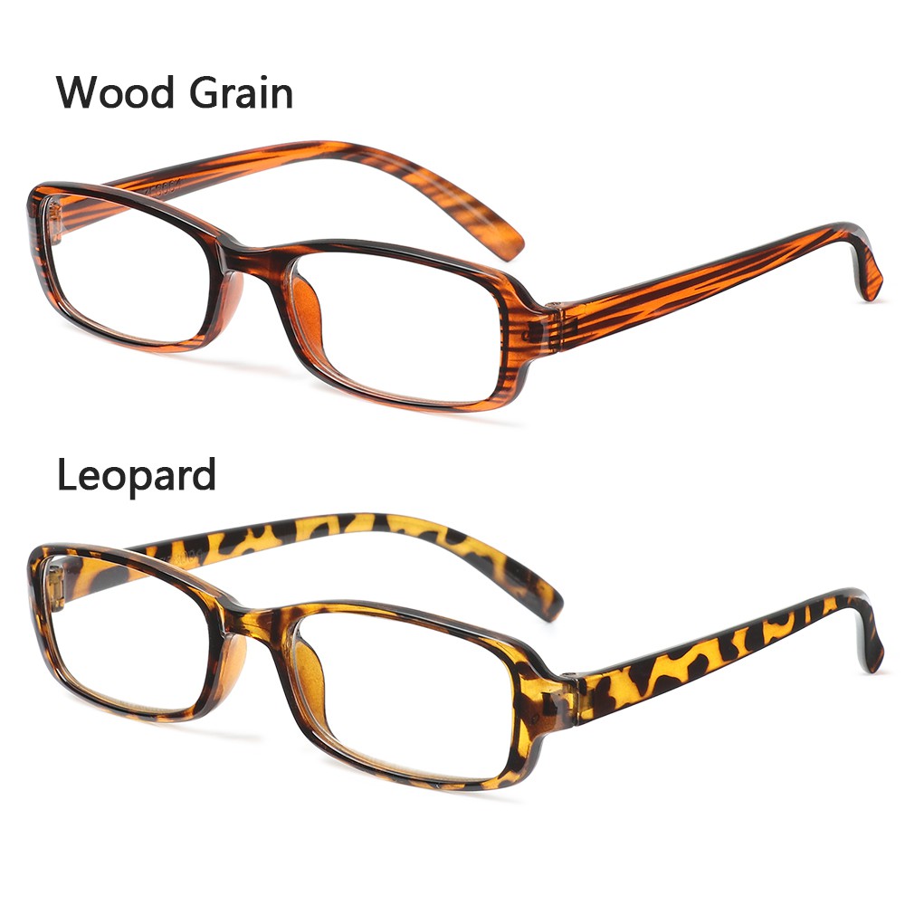 (Hàng Mới Về) Kính Đọc Sách Siêu Nhẹ Họa Tiết Da Báo Thời Trang Cho Nữ