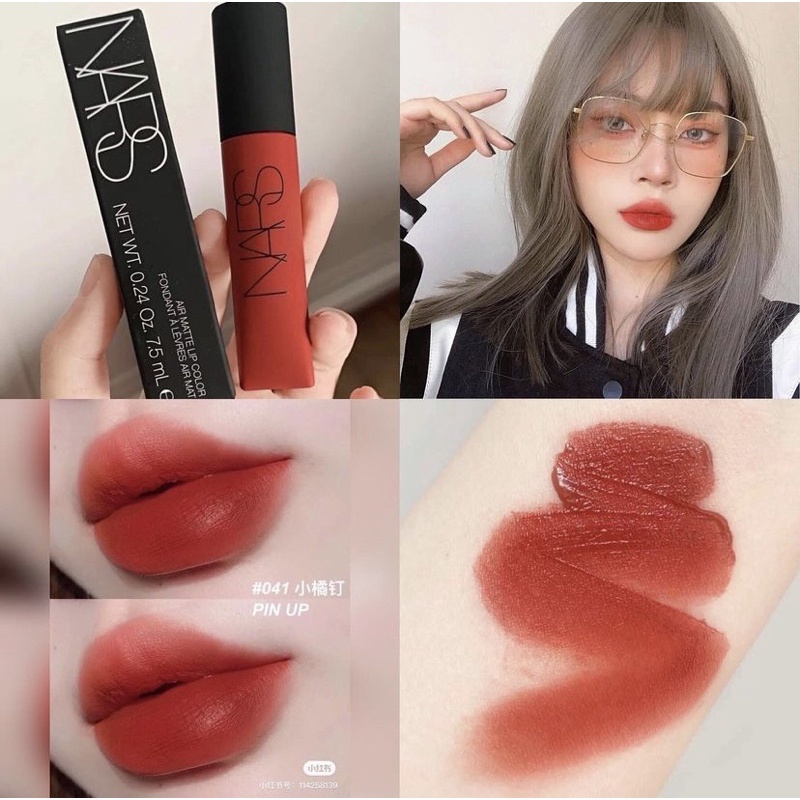 Có sẵn Có Bill - Son Nars (màu Pin Up) Matte Color LipCream