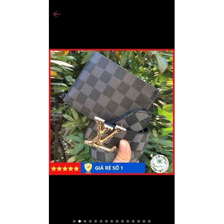thắt lưng và ví