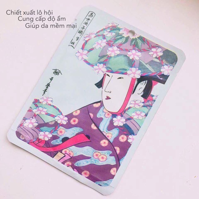 MẶT NẠ GEISHA NHẬT BẢN