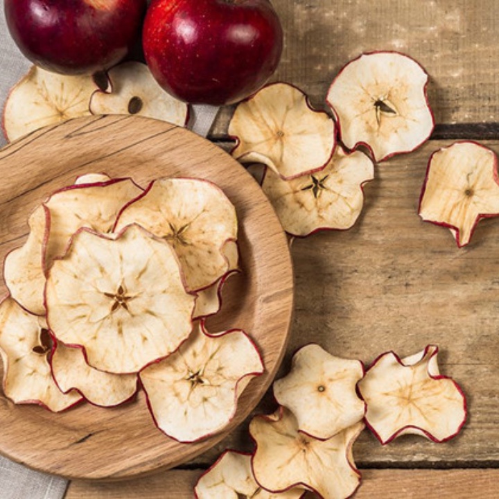 Detox Trà Táo Sấy Lạnh, Táo Mỹ Thái Lát Giảm Cân, Đẹp Da