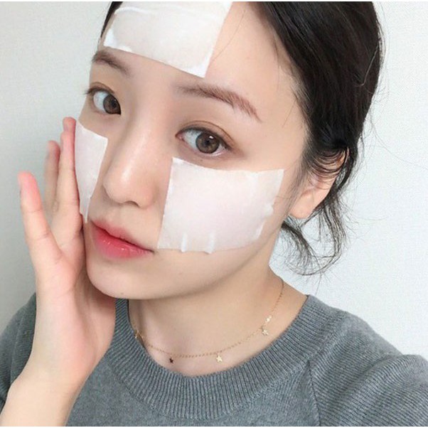 BÔNG TẨY TRANG Bạch Tuyết MERILYNN (1 GÓI/ 180 MIẾNG) Bề Mặt mịn - Hạt Massage