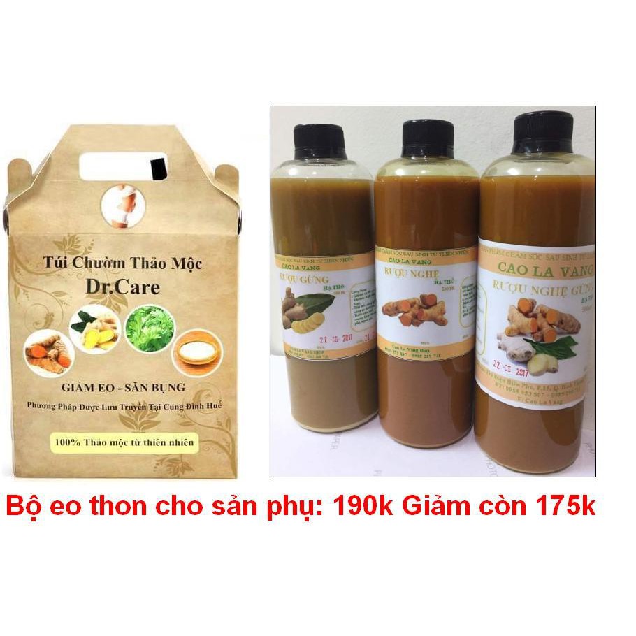 Combo 2 chai nghệ gừng hạ thổ