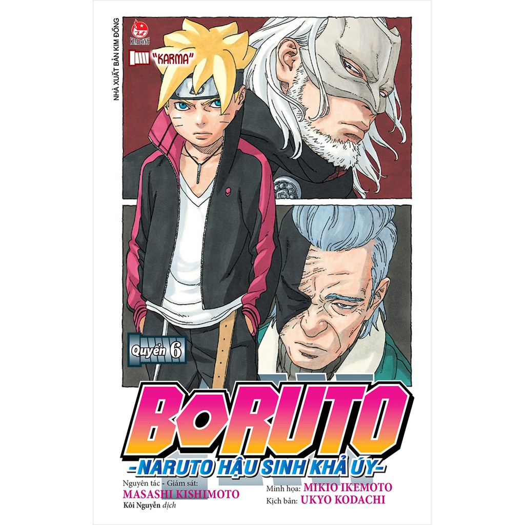 Truyện tranh Boruto - Tập 6 - Naruto - Hậu sinh khả úy - NXB Kim Đồng