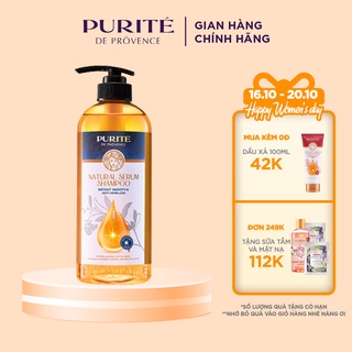 Dầu gội Purité serum thiên nhiên giảm gãy rụng 620ml