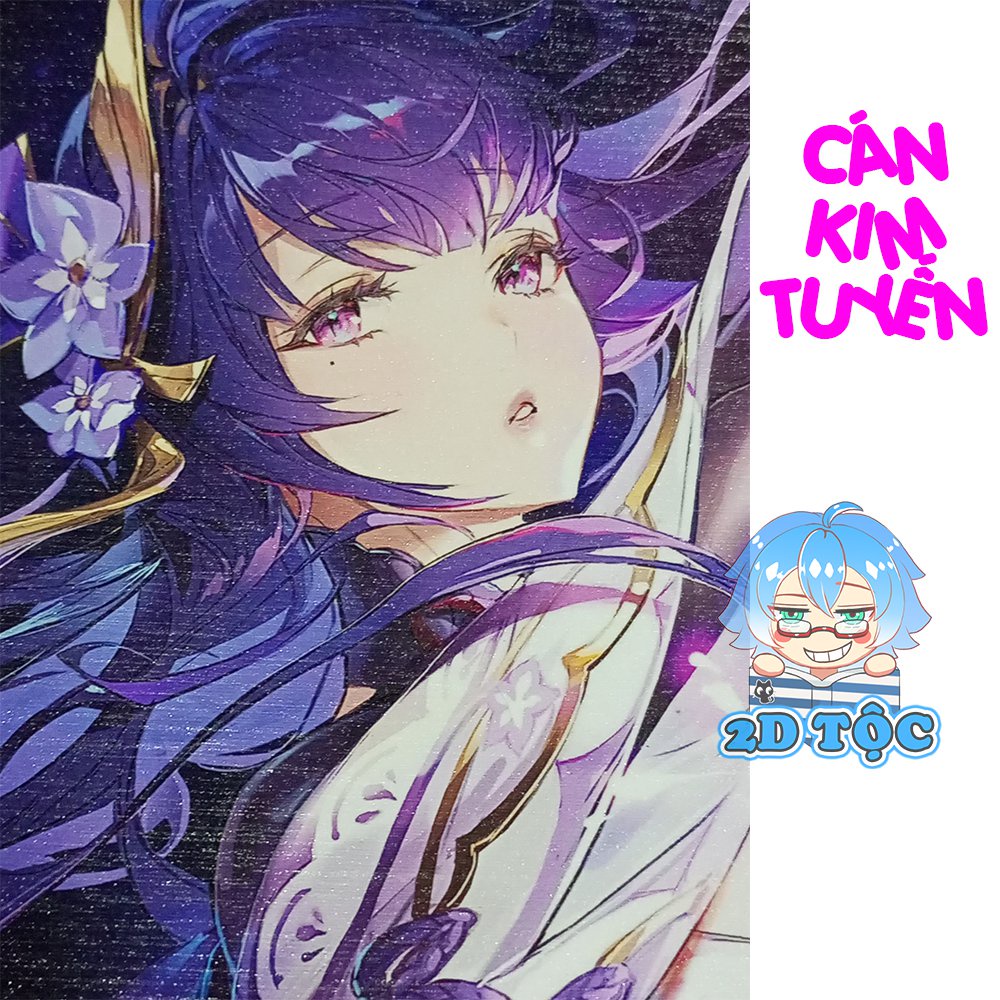 COMBO 10 TẤM POSTCARD In theo Yêu cầu - Cán màng bóng cán màng kim tuyến theo Yêu cầu - Poster Anime by 2D Tộc Shop