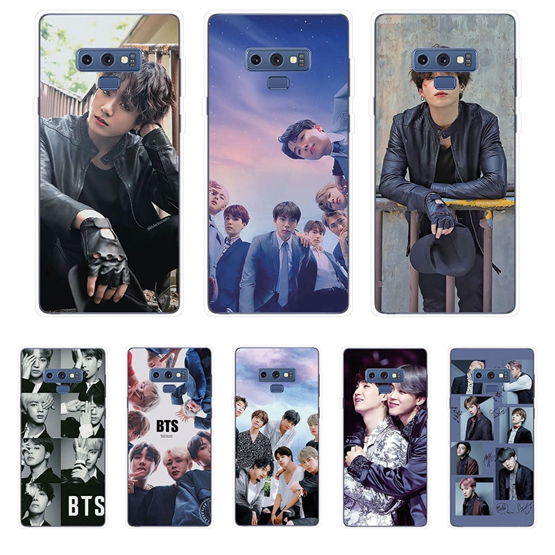 Ốp lưng Samsung Galaxy Note 8 9 Note8 Note9 TPU mềm Case BTS