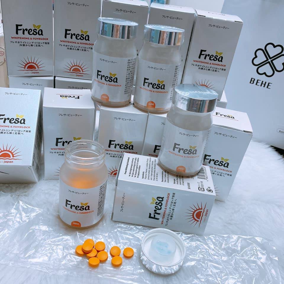 [Mã 77FMCGSALE giảm 8% đơn 500K] [ MẪU MỚI 2020] FRESA - Viên Uống Trắng Da và Chống Nắng Nội Sinh | BigBuy360 - bigbuy360.vn