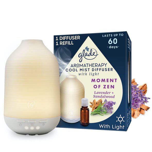 Máy khuếch tán tinh dầu thư giãn GLADE Aromatherapy (nhiều mùi hương)