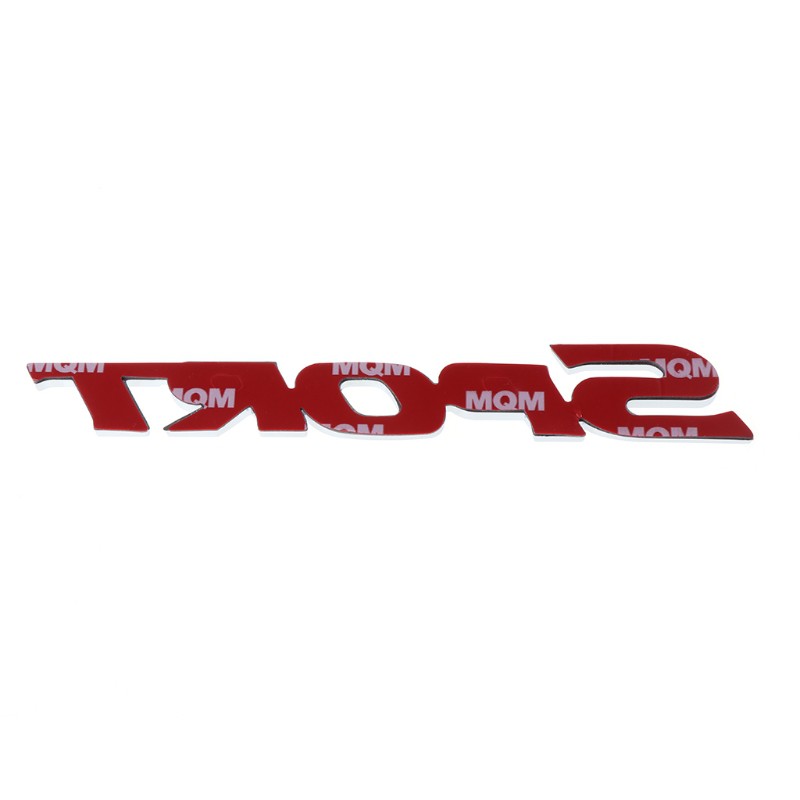 Phụ kiện chữ trang trí xe hơi 3D bằng chrome thép không gỉ