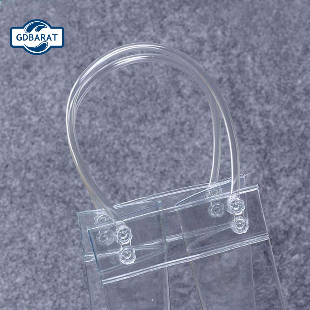 [NYCA Stock] Túi Nhựa PVC Trong Suốt Chống Rò Rỉ Đựng Đá Uống Rượu Champagne