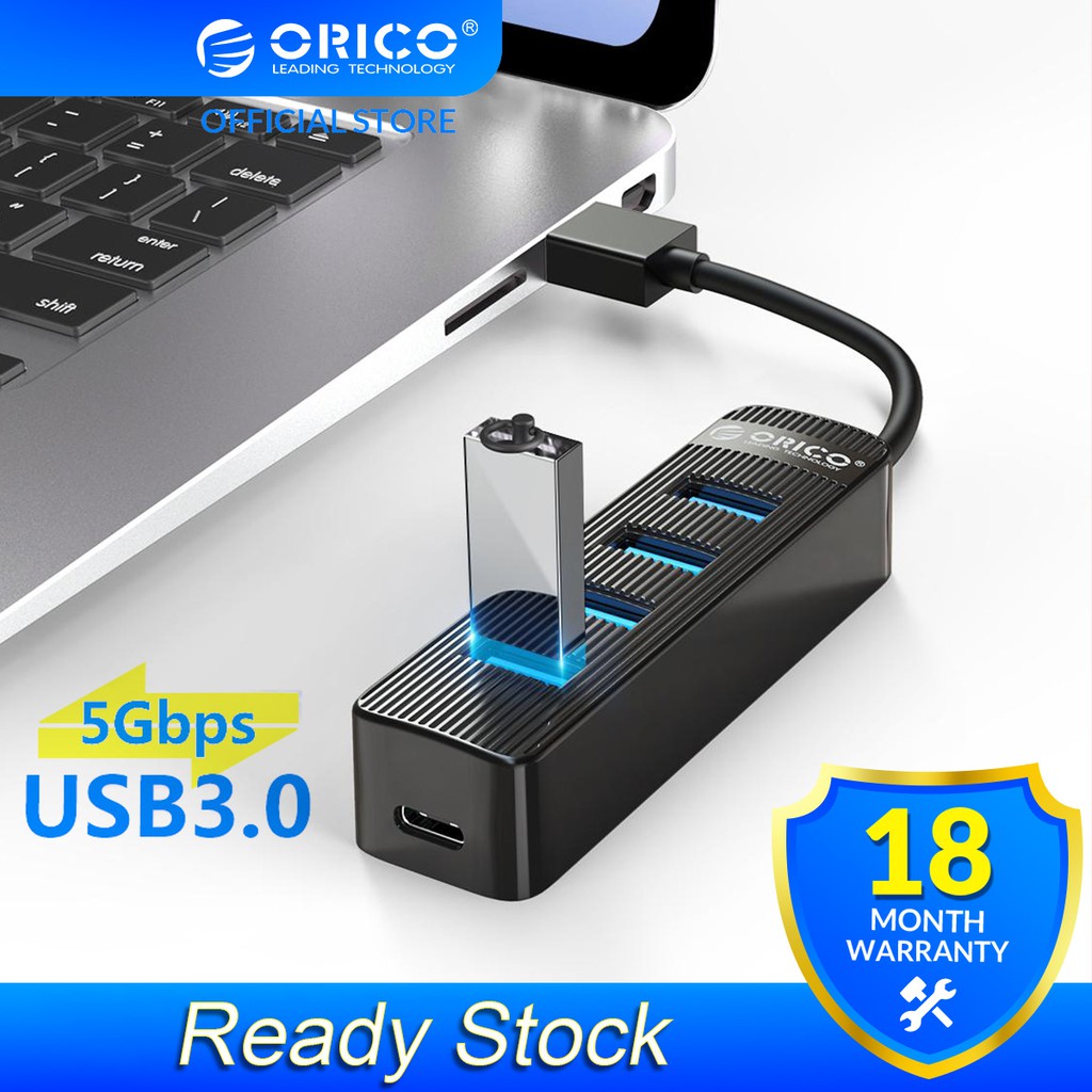 Thiết bị HUB ORICO USB 3.0 chia 4/7 Cổng USB 3.0 OTG Cho PC Laptop tiện dụng