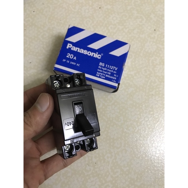 Panasonic - Cầu dao an toàn Aptomat Át HB CB cóc Panasonic 10A 15A 20A 30A 40A chính hãng