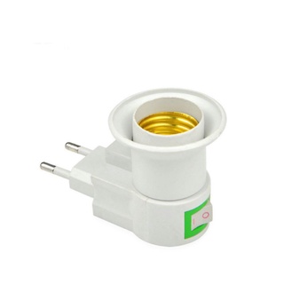 Đuôi đèn xoáy công tắc E27