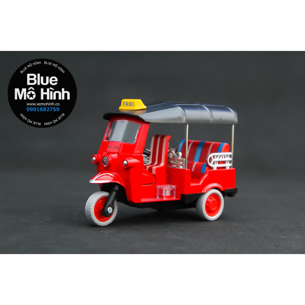 Xe mô hình taxi tuk tuk Thái Lan bằng kim loại