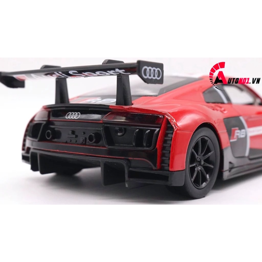 MÔ HÌNH XE AUDI R8 LMS RED 1:24 DOUBLE HORSES 7756