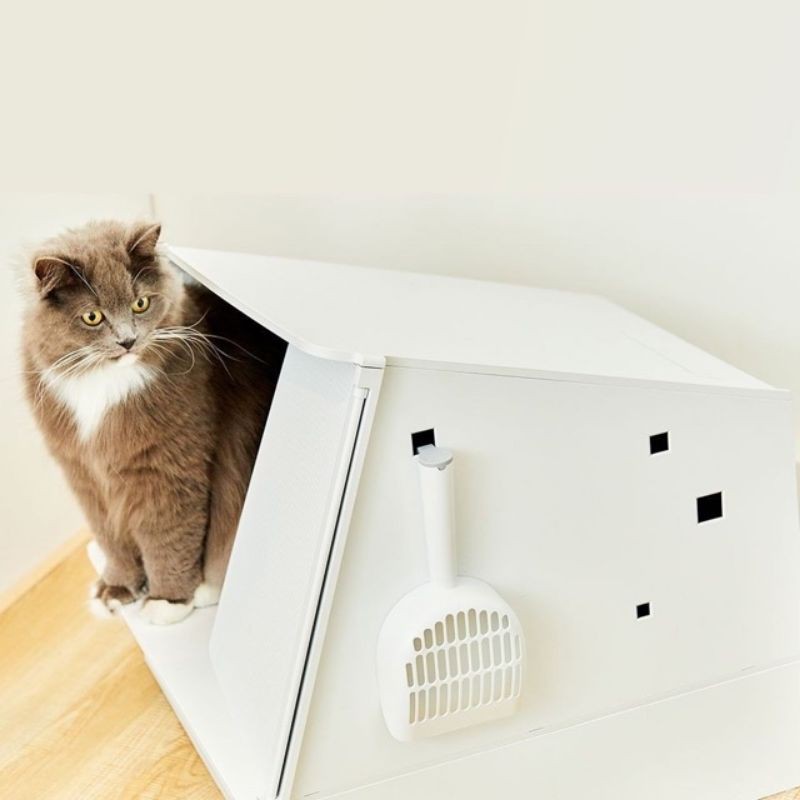 Petkit White Villa- nhà vệ sinh mèo Petkit