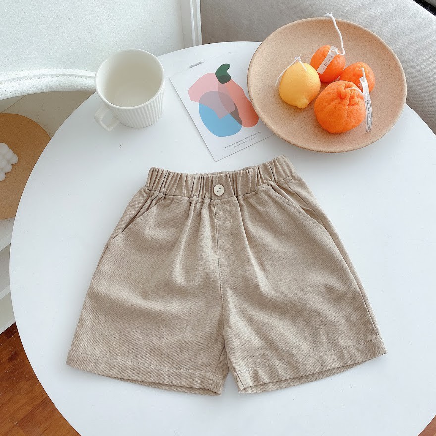 Quần short bé trai mùa hè chất nilen cao cấp size 8-32kg