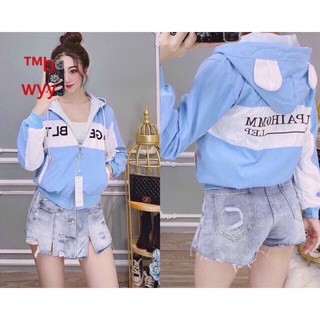 Áo khoác dù 2 lớp có nón gabl - s8a