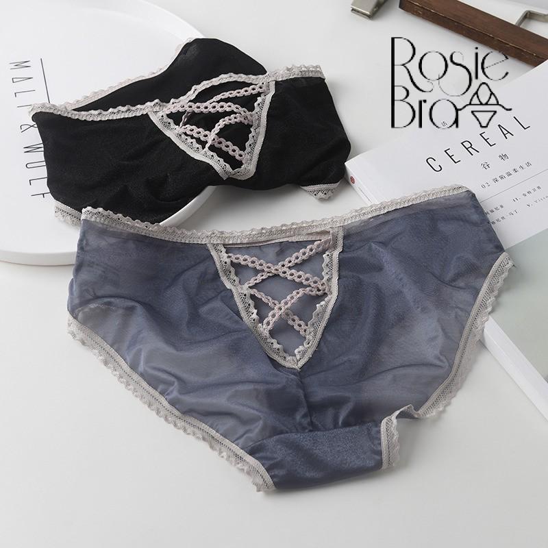 Quần Lót Ren Lưới Ánh Nhũ Mỏng Nhẹ Sexy P392