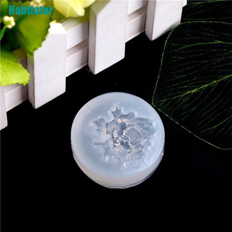 Khuôn Silicone Làm Bánh / Xà Phòng Hình Hoa Hồng Nở Sáng Tạo