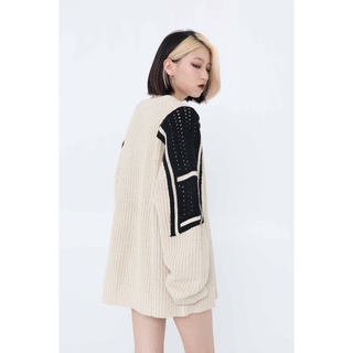 Áo len Made Extreme Shoulder Patchwork Knit
