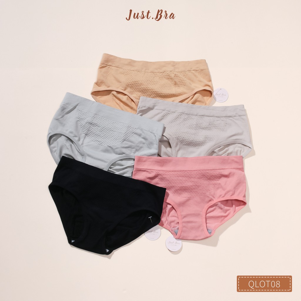 [Mã WABRJM12 giảm 10% đơn 99K] Quần lót nữ Just Bra thun thông hơi mềm mại QLOT08 | BigBuy360 - bigbuy360.vn