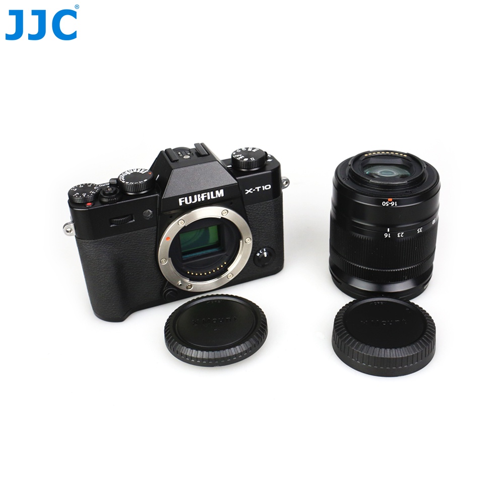 JJC Nắp thân máy ảnh Fujifilm X Mount & Nắp sau ống kính cho Fuji Fujifilm X-S20 X-S10 X-T5 X-T4 X-T3 X-T2 X-T1 X-H2 X-H2S X-T30 II X-T30 X-T20 X-T10 X-E4 X-E3 X-E2 X-E2S X-T200 X-T100 X-PRO3 X-PRO2 X-PRO1 X-A10 X-A7 X-A5 X-A3 X-M1