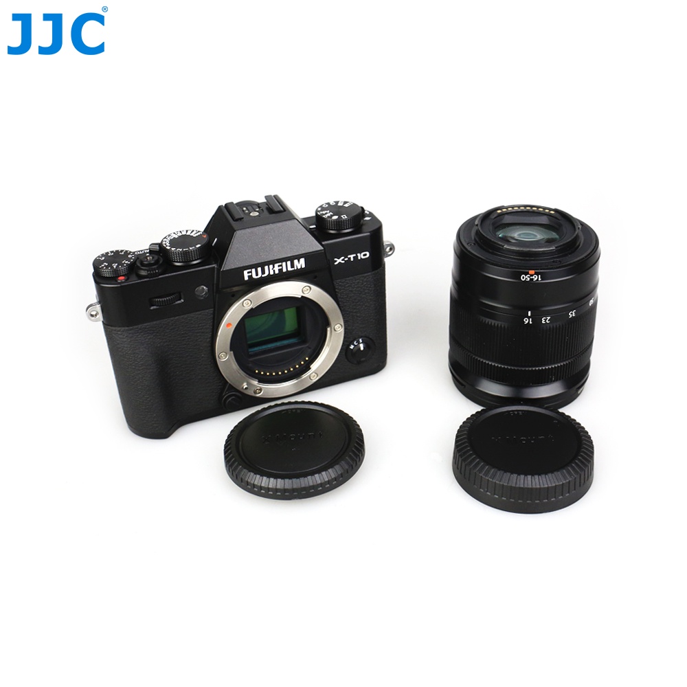 Nắp thân máy ảnh và nắp ống kính phía sau JJC thích hợp cho Fuji Fujifilm X-S10 X-T5 X-T4 X-T3 X-T2 X-T1 X-T30 II X-T30