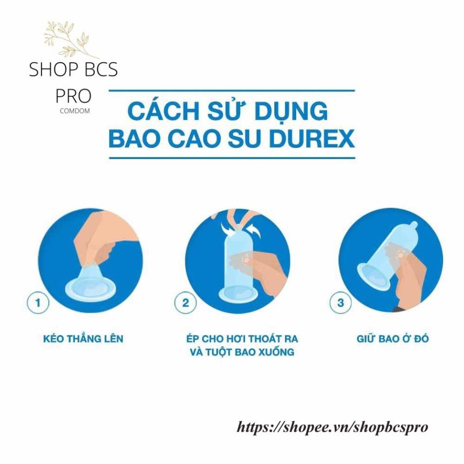 Bao cao su durex performa kéo dài cuộc yêu chống xuất tinh sớm hộp 12c