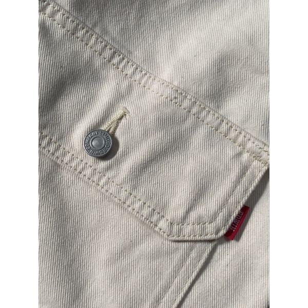 Áo Jeans Xanh Đậm Form Crop Chính hãng Nhật Bản