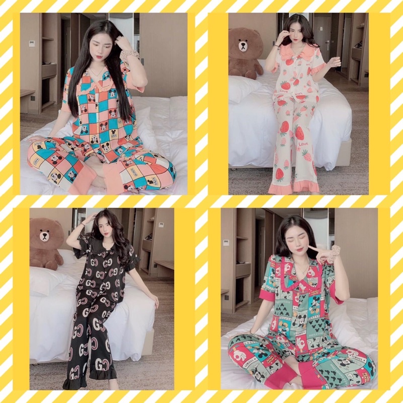 Bộ lụa mango cổ bèo cao cấp🎀 HỖ TRỢ MIỄN PHÍ SHIP🎀