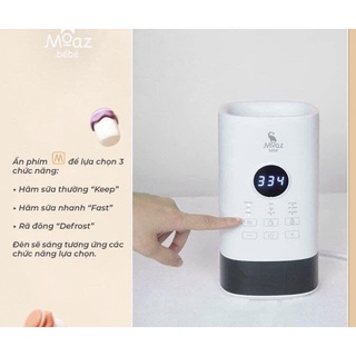 Máy Hâm Sữa Thông Minh Siêu Tốc MOAZ BÉBÉ MB 033