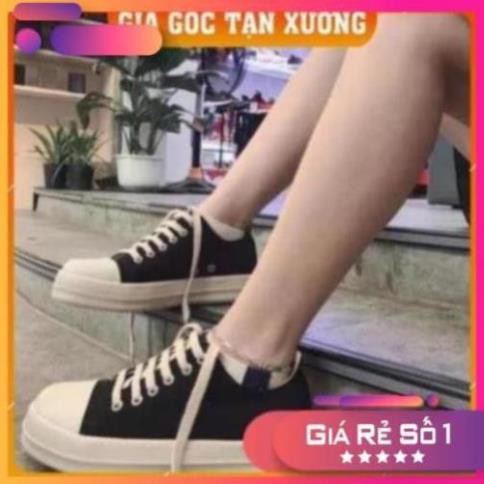 [Sale 3/3] [ 💝 GIÁ SALE] Giày rick owen cổ thấp 🌟  R🔥E🔥P 1:1 VN đế thơm Full box + Bill Sale 11 -op1 - | .