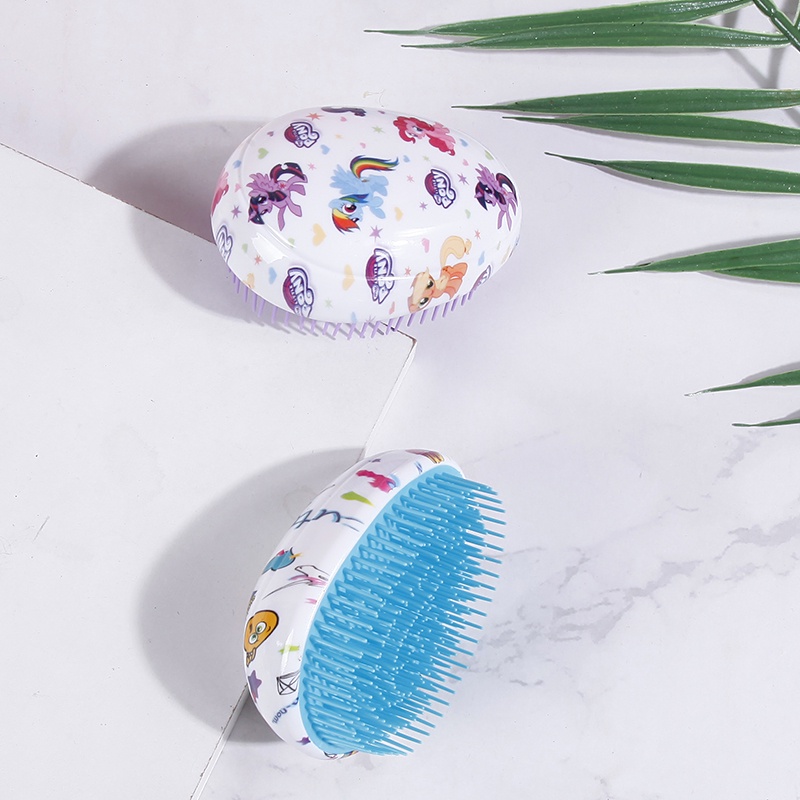 Lược Chải Tóc Mát Xa Da Đầu Chống Tĩnh Điện Thiết Kế Hình Quả Trứng Độc Đáo