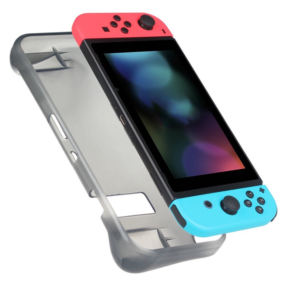 Ốp bảo vệ bằng TPU mềm trong suốt chống in dấu vân tay cho Nintendo Switch