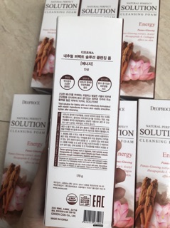 Sữa rữa mặt nhân sâm -Deoprce