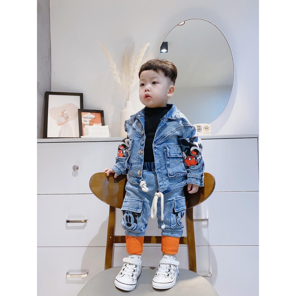 Set bò Mickey cực ngầu cho BT nhé