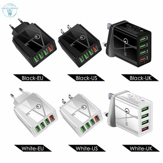 bon DH Cốc sạc nhanh QC3.0 4 cổng USB 3.0 5V tiện dụng 8