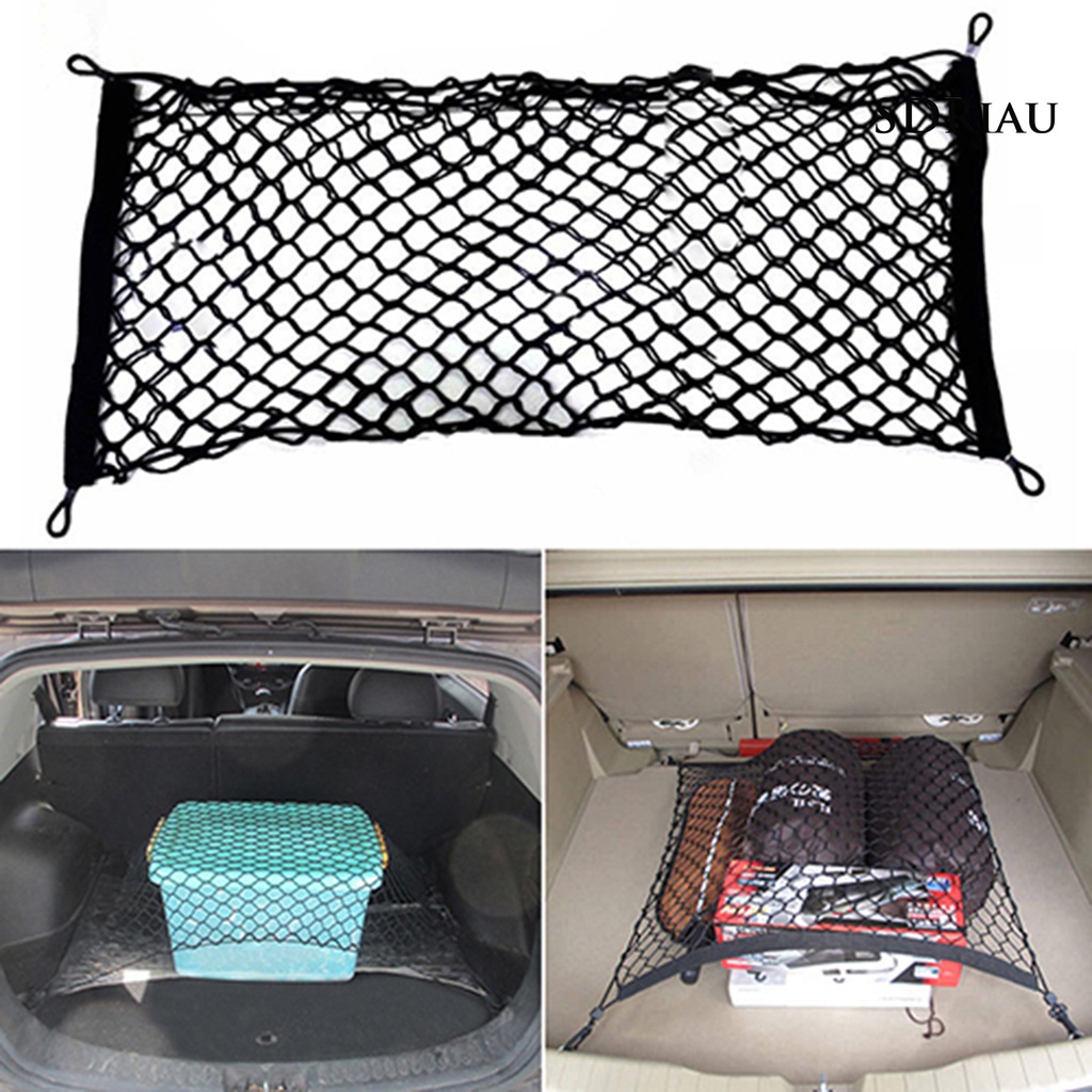 Lưới Chằng Hàng Bằng Sợi Polypropylene Trọng Lượng Nhẹ Có Móc Gắn Nóc Xe Hơi / Xe Tải