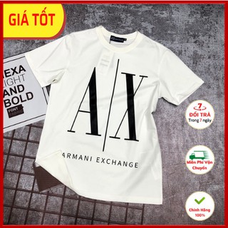 [ HOT TREND 2021] Áo Thun Nam Cao Cấp AX Armani VNXK, Công Nghệ In Digital Không Phai Màu Bong Tróc Mã 004