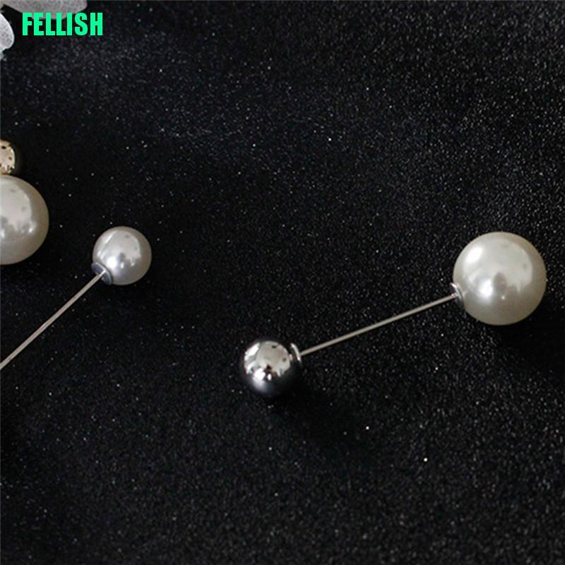 Ghim Cài Áo Đính Ngọc Trai Nhân Tạo Hợp Thời Trang