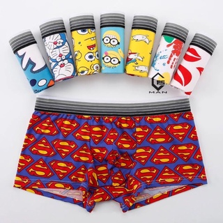 Set 4 Quần Lót Nam Hoạ Tiết Doremon Hoạt Hình