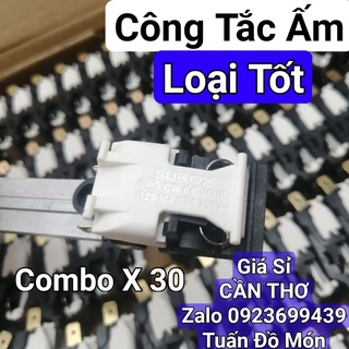 Combo X 30 công tắc ấm siêu tốc rơ le/relay bình đun tự ngắt loại xịn chịu nhiệt độ cao