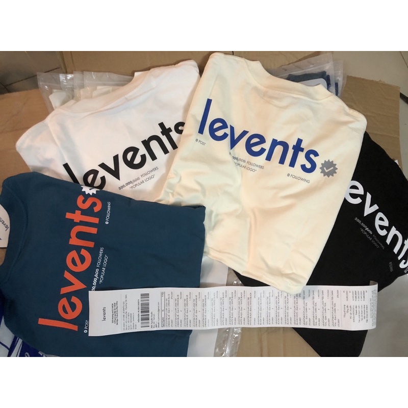 Áo Thun Tee Levents Popular Logo ( Sản phẩm best seller phối đồ cực dễ của Levents)