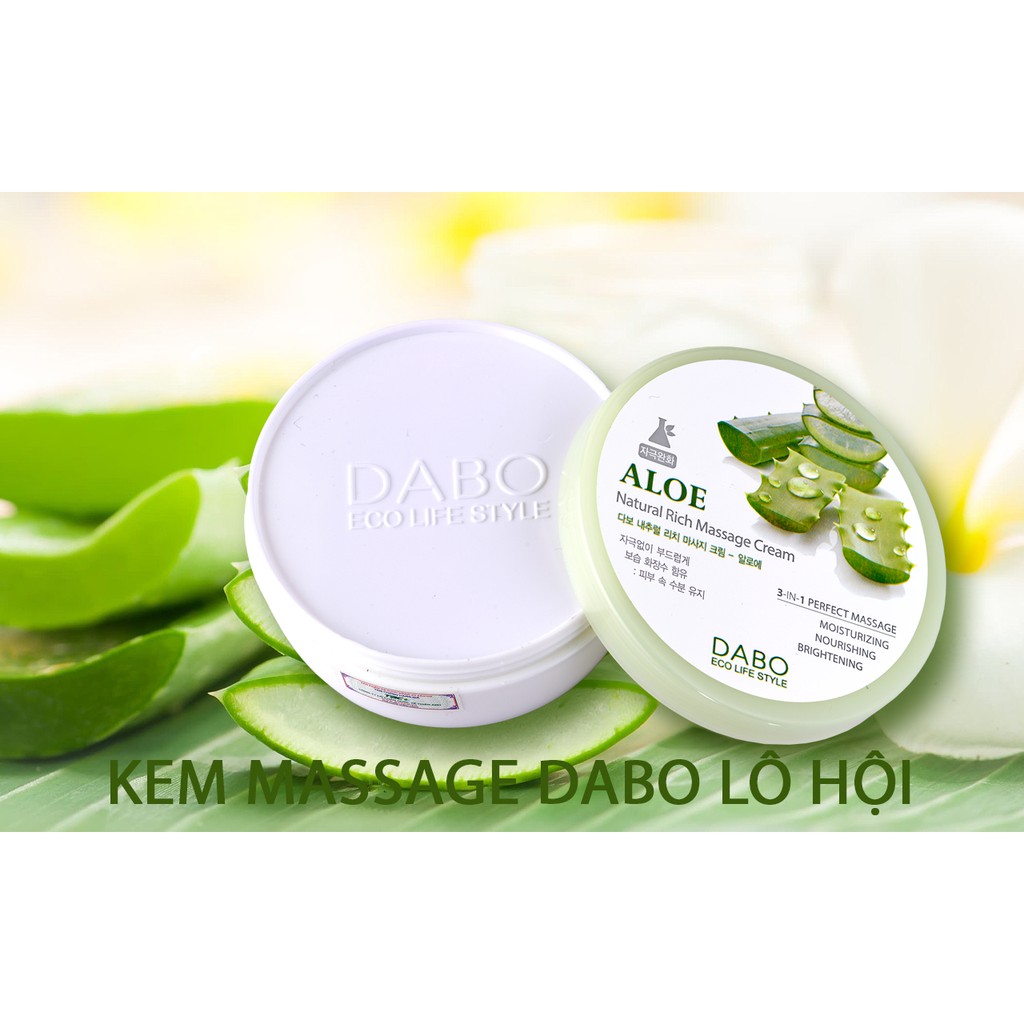 Kem Mát-Xa Lô Hội DABO Cao cấp Hàn Quốc