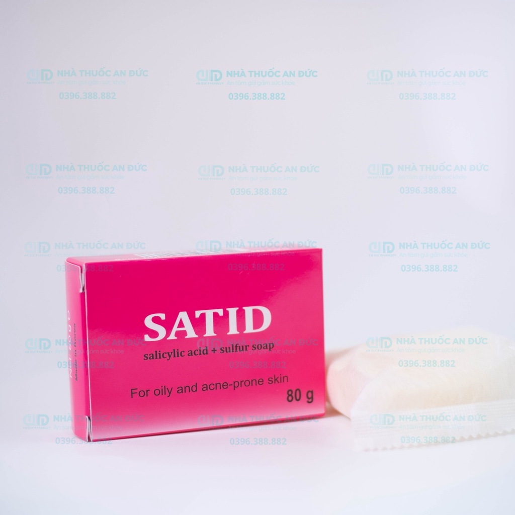 Satid Soap – Xà Bông Satid Sát Khuẩn Làm Sạch Da - Nhà thuốc An Đức