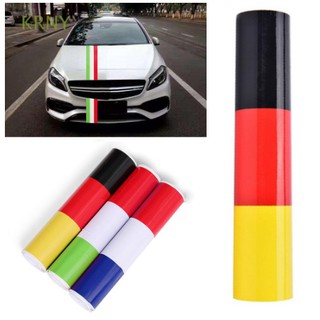 Sticker Decal miếng dán trang trí thân xe hơi ô tô ba màu cờ Ý phong cách thời trang cho Toyota Vios Innova